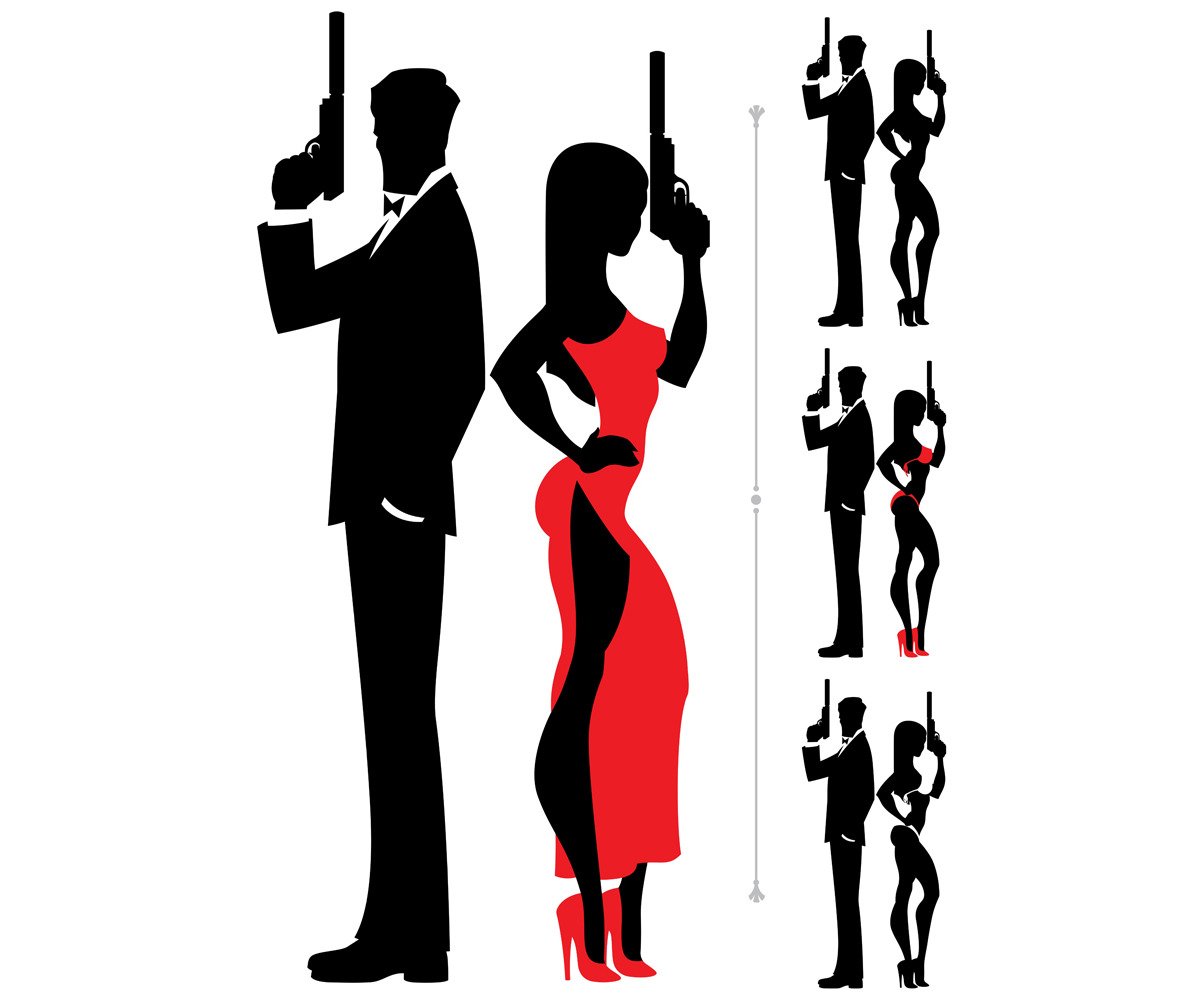 Spy Couple 3 Illustration #152021