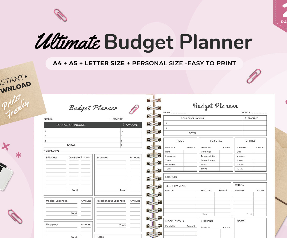 best budget planner amazon