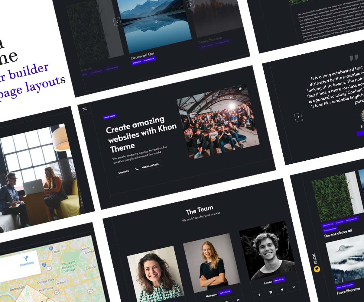 Download Khon – Creative Agency WordPress Theme – TemplateMonster | Premium themes & Plugins