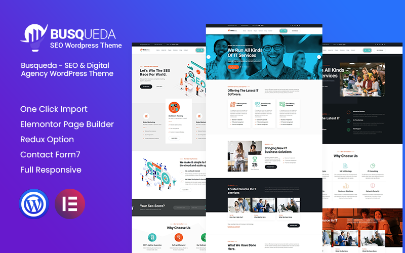 Download Busqueda – SEO & Digital Agency WordPress Theme | Premium themes & Plugins