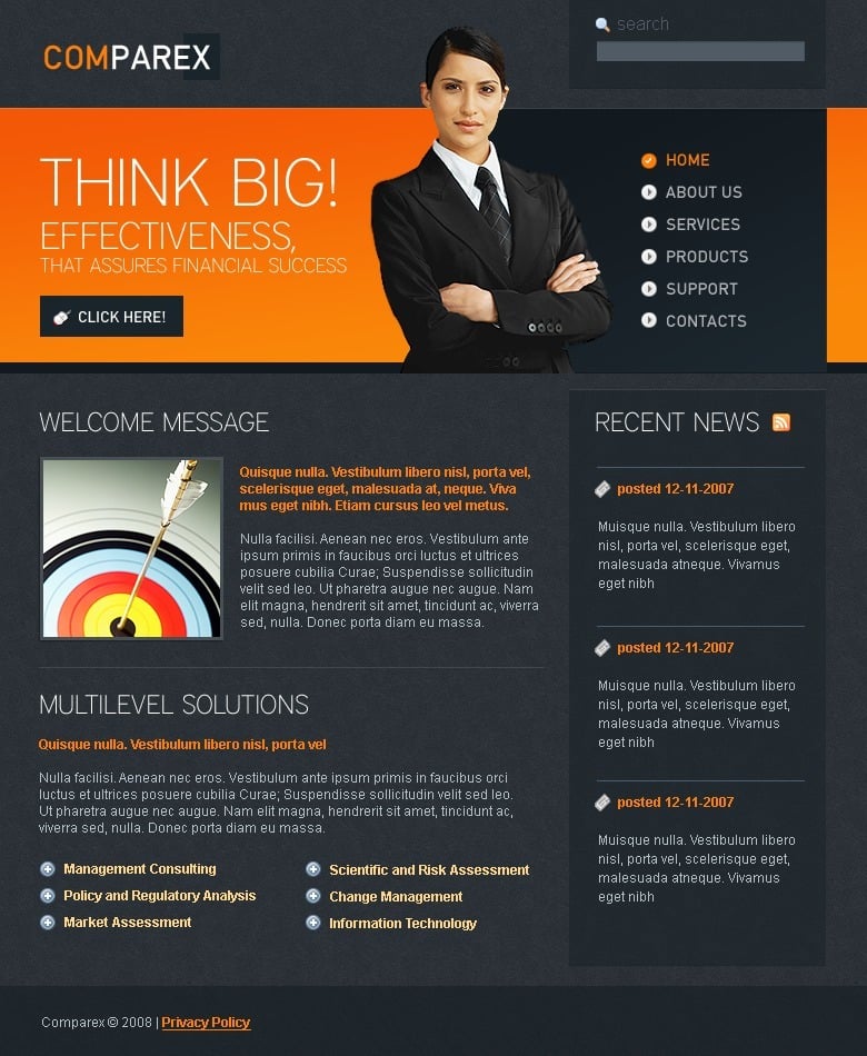 Business Listing Website Template