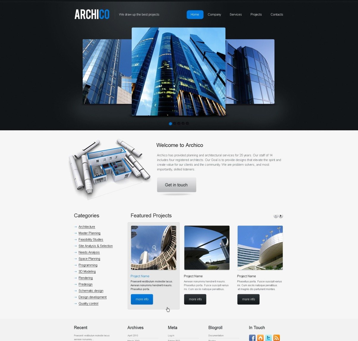 Architecture WordPress Theme 31692
