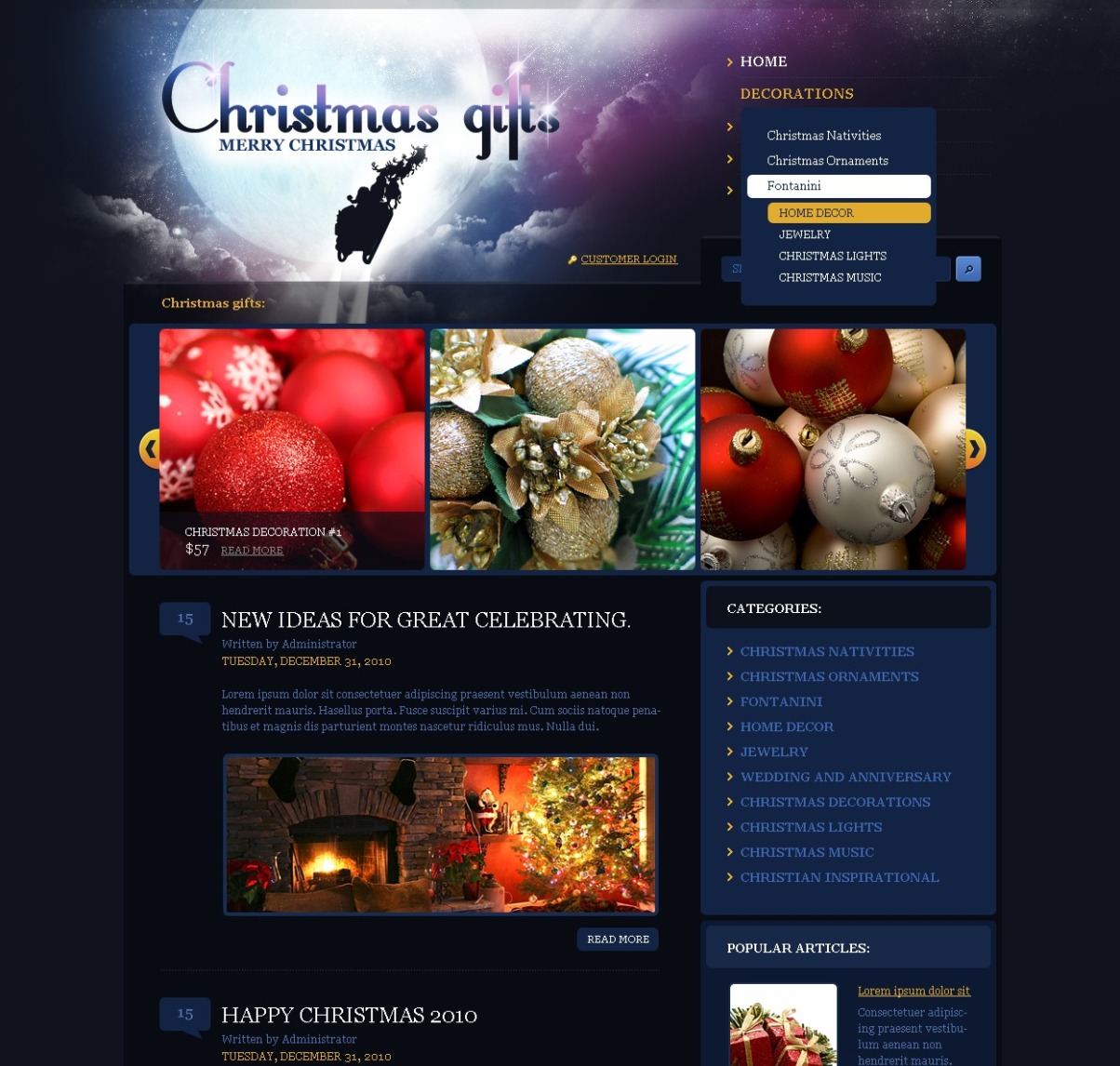 Wordpress Thema Over Kerstmis 31860