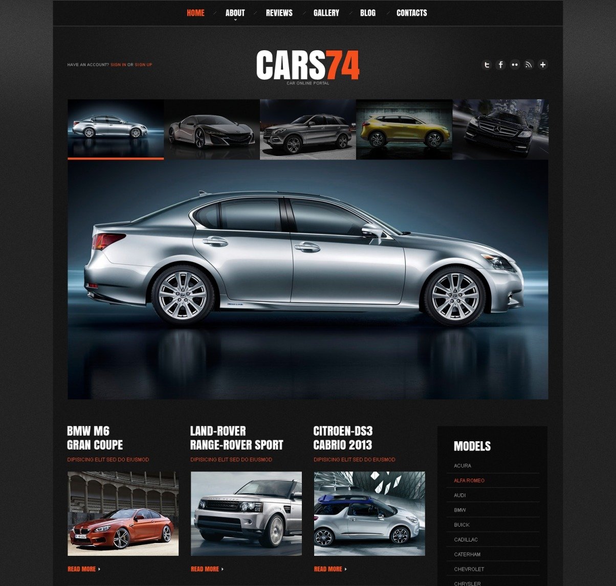 Car Dealer Wordpress Theme 48304