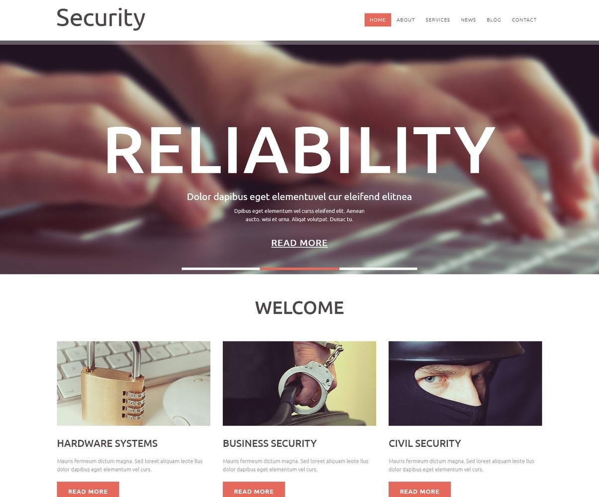 Download Security Services Joomla Template #49567 | Premium themes & Plugins