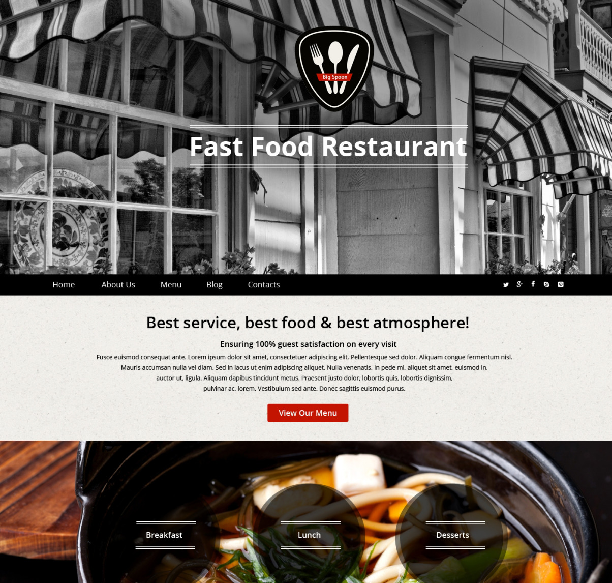 Web restaurant