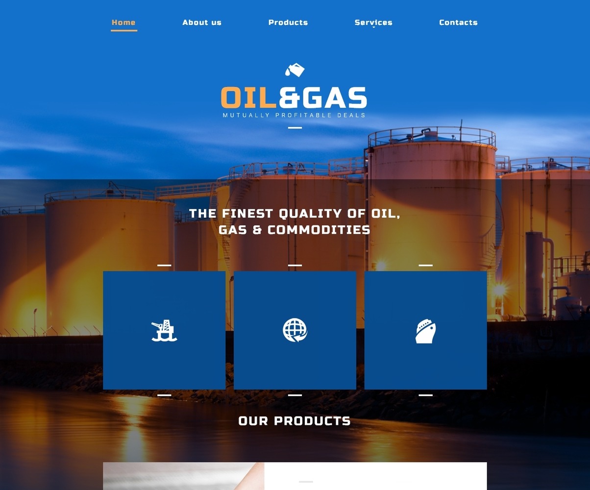 oil-gas-company-website-template-52502