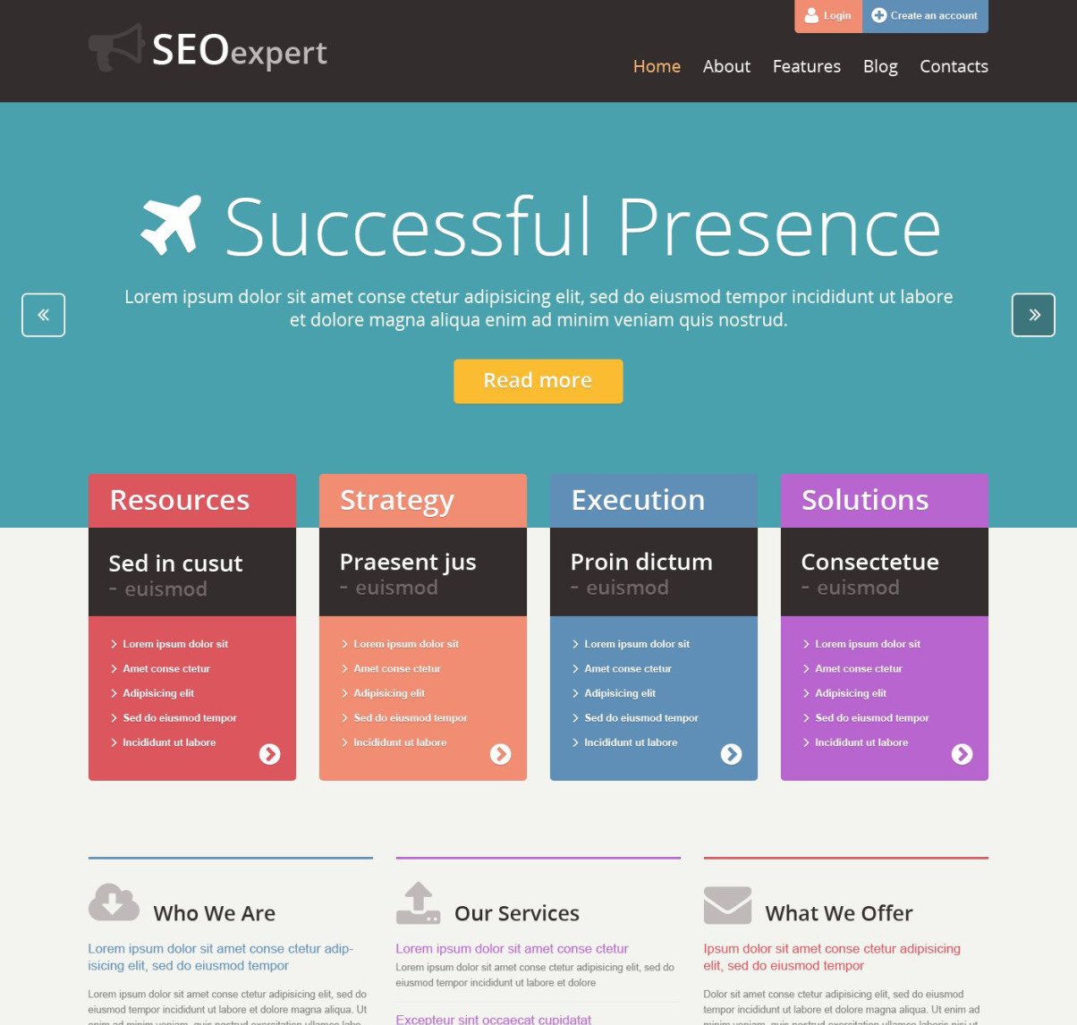 Download SEO Website Responsive WordPress Theme – TemplateMonster | Premium themes & Plugins