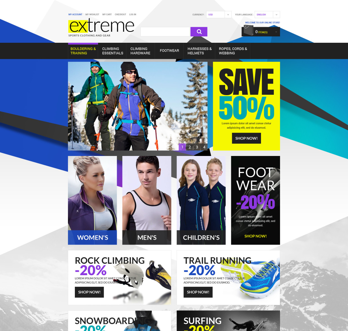 extreme sportswear