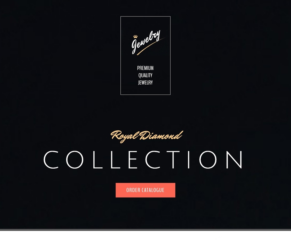 Jewelry Responsive Landing Page Template - TemplateMonster