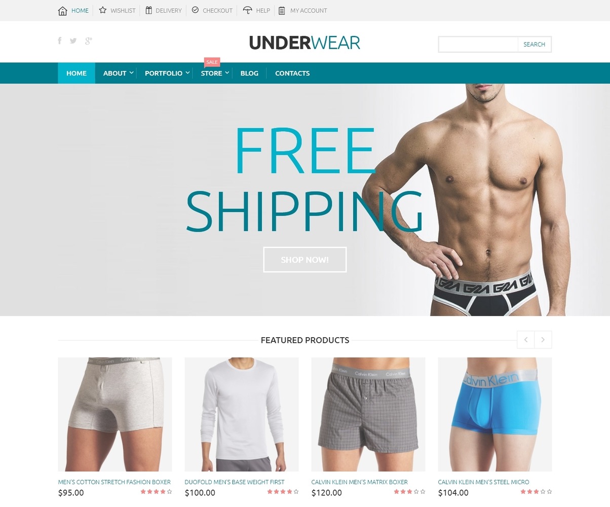 online underwear store