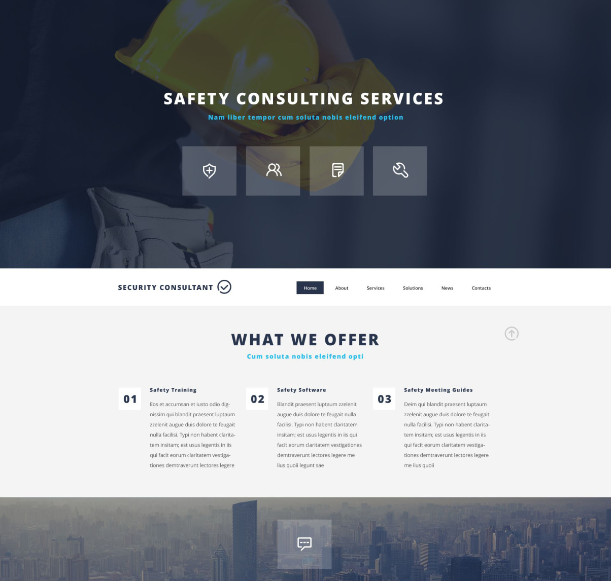 Security Agency Web Template