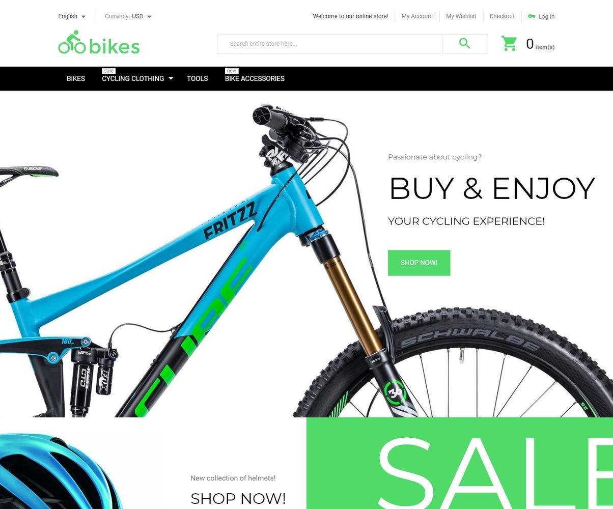 shop for bikes