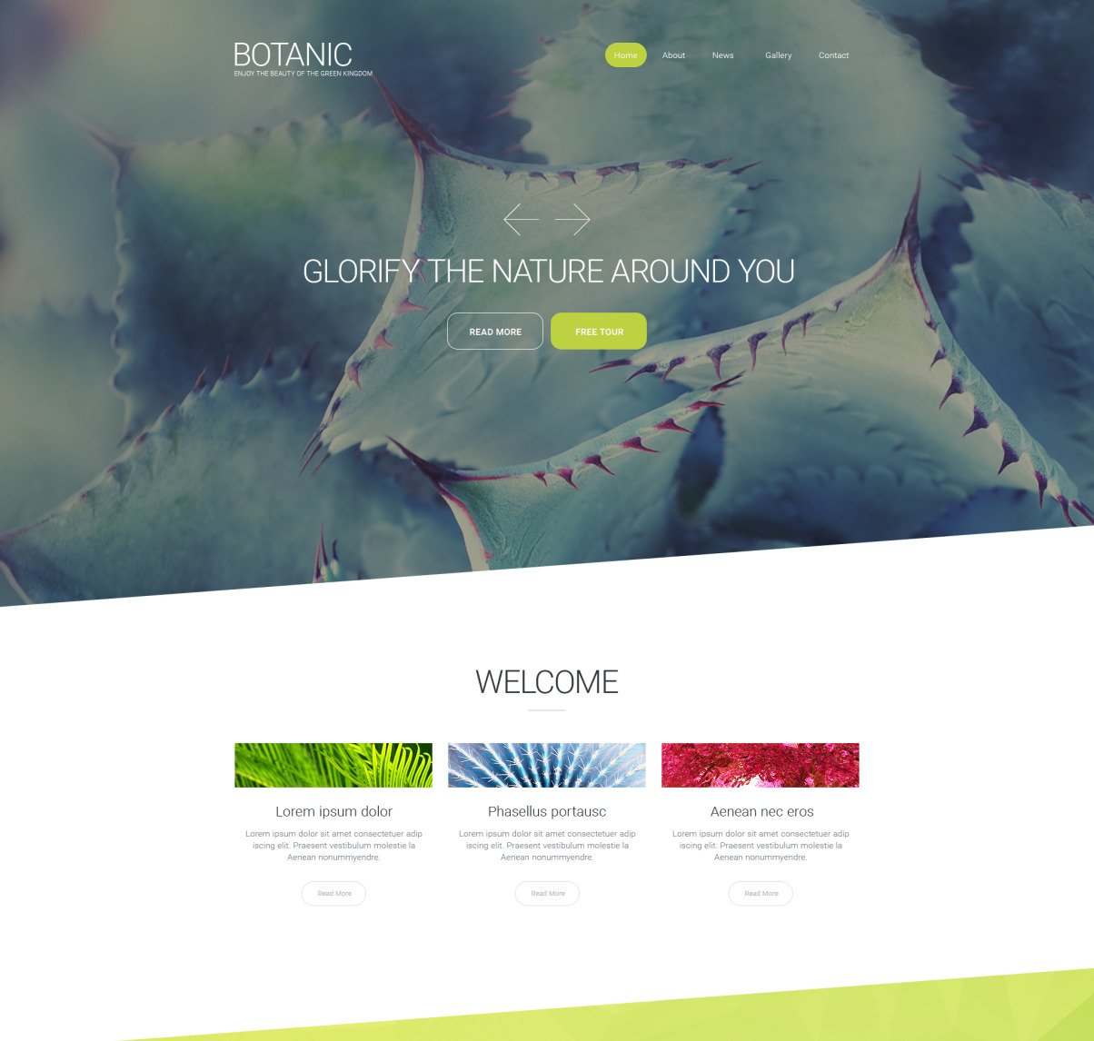 Garden Design Responsive Website Template 55956   Garden Design Responsive Website Template 55956 Original 