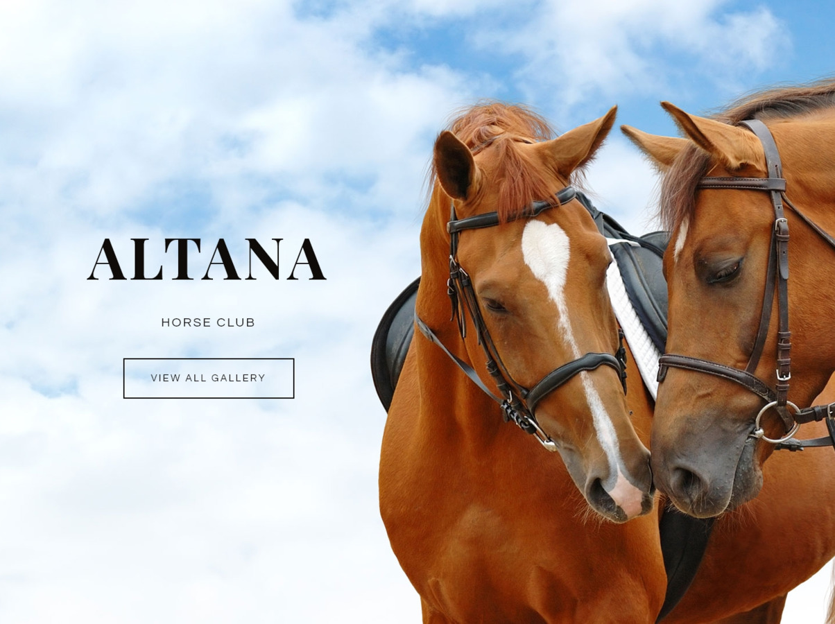 Altana - Horse Club Joomla Template