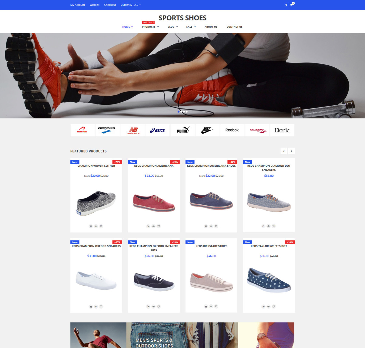 Sport Shoes Store Shopify Theme