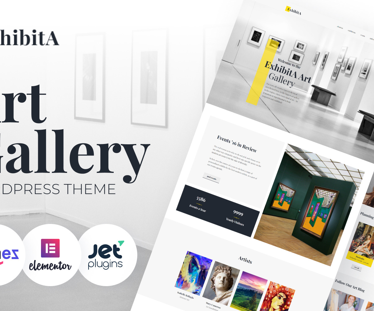 Art Museum WordPress Theme