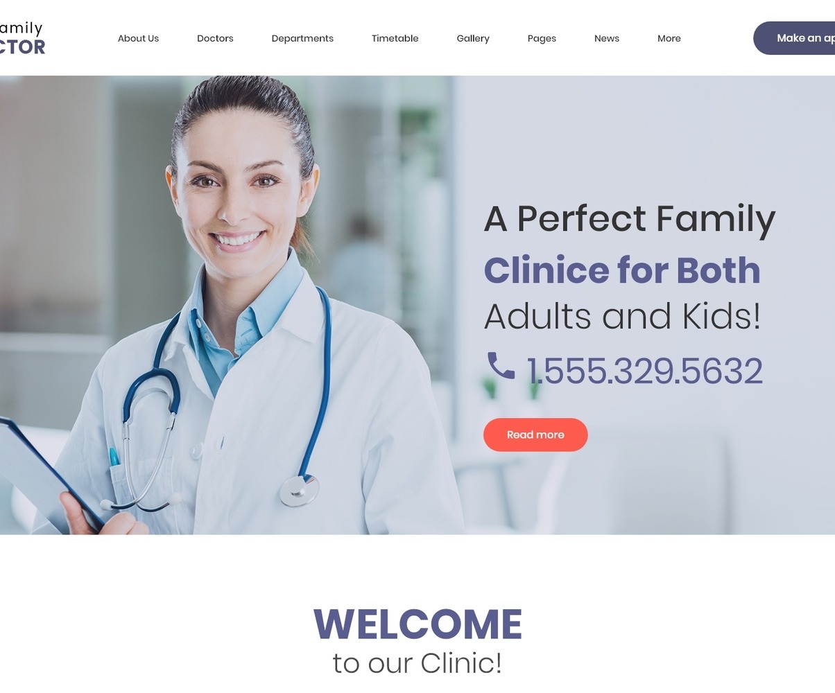 Download Family Doctor WordPress Theme | Premium themes & Plugins