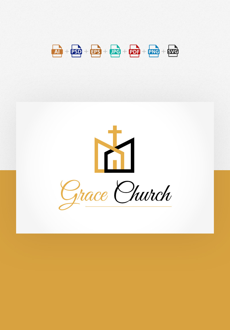 Church Logo Template #64857