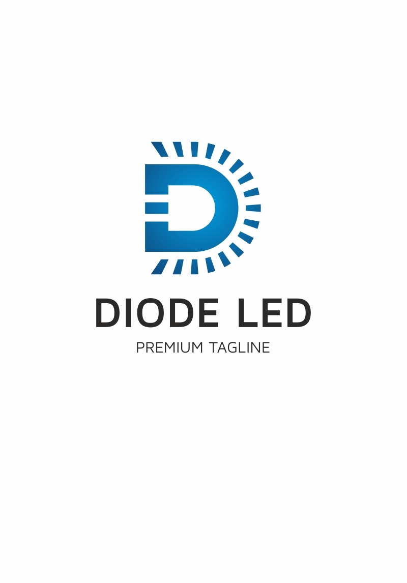 Diod Led Logo Template 66048