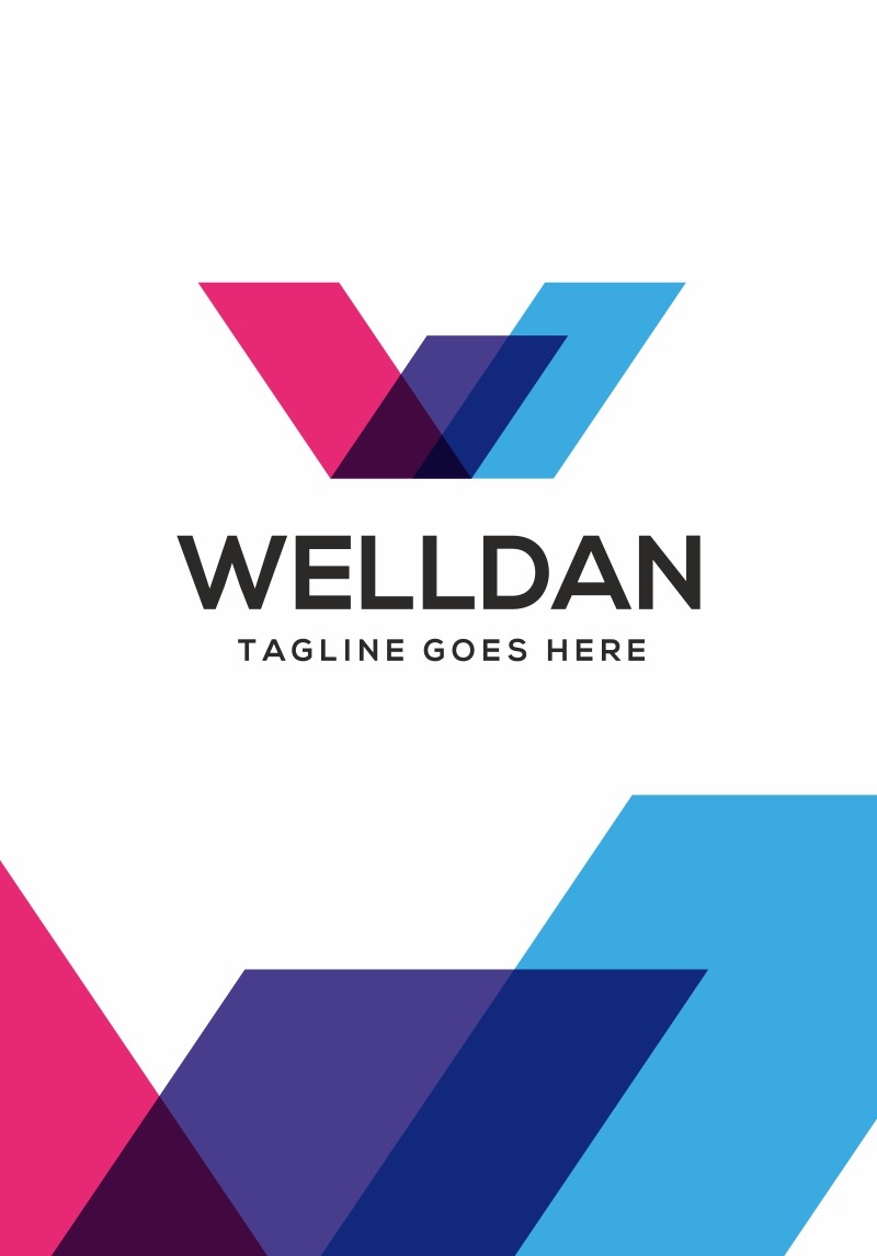 Welldan - W Letter Logo Template #67482
