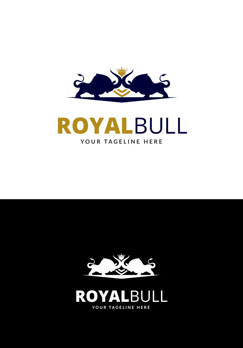 Royal Bull Logo Template #69283