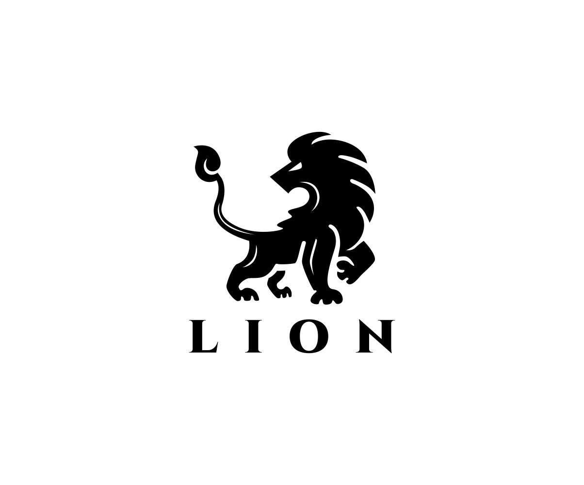 Dark Lion Logo Template #69750