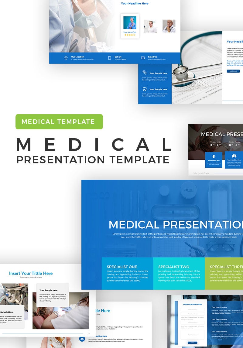 Medical PowerPoint Template #69793