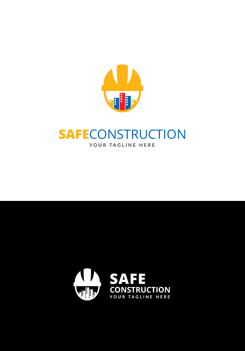 Safe Construction Logo Template #70247