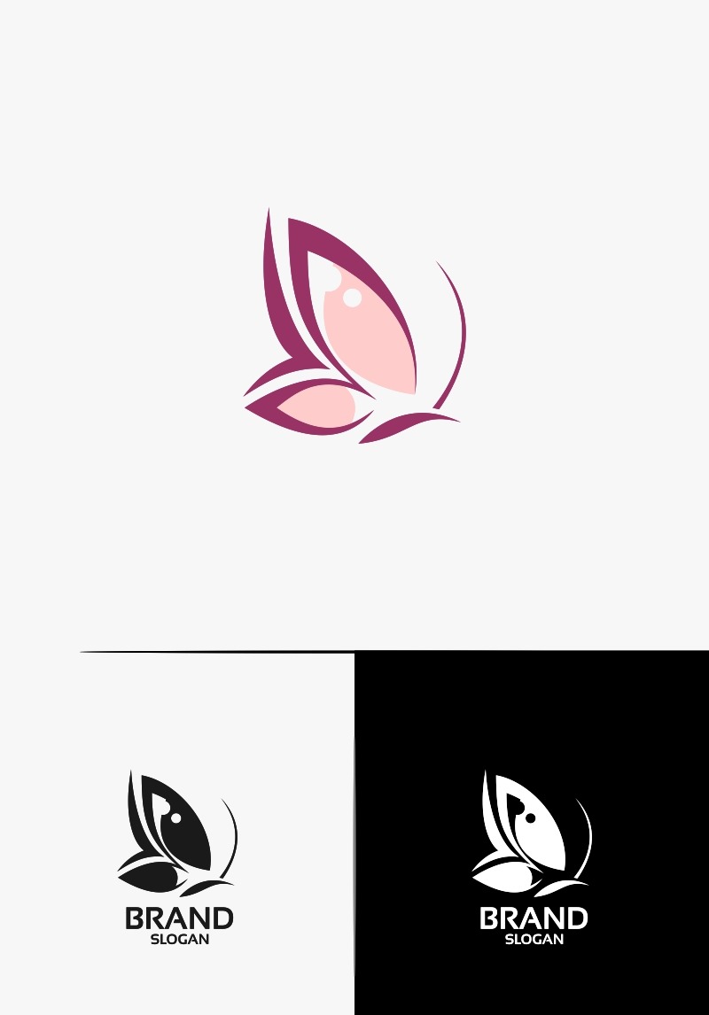 Download Butterfly Logo Template #70355
