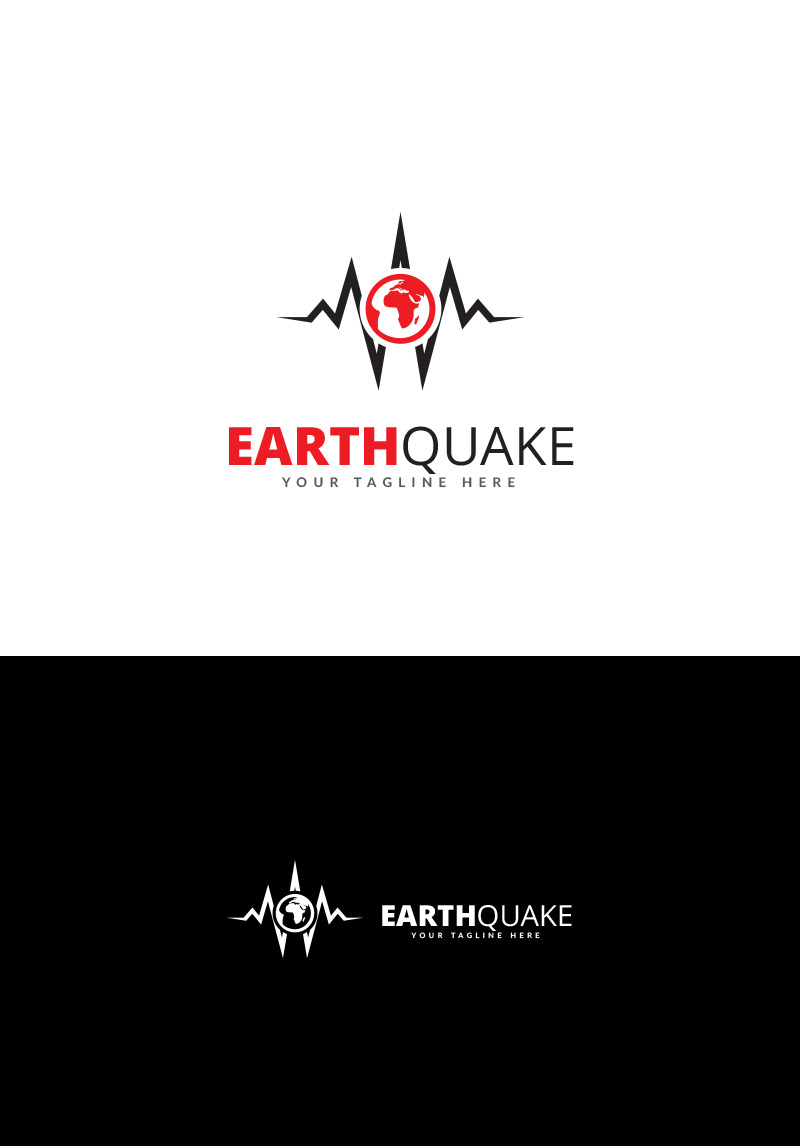 Earth Quake Logo Template #70335