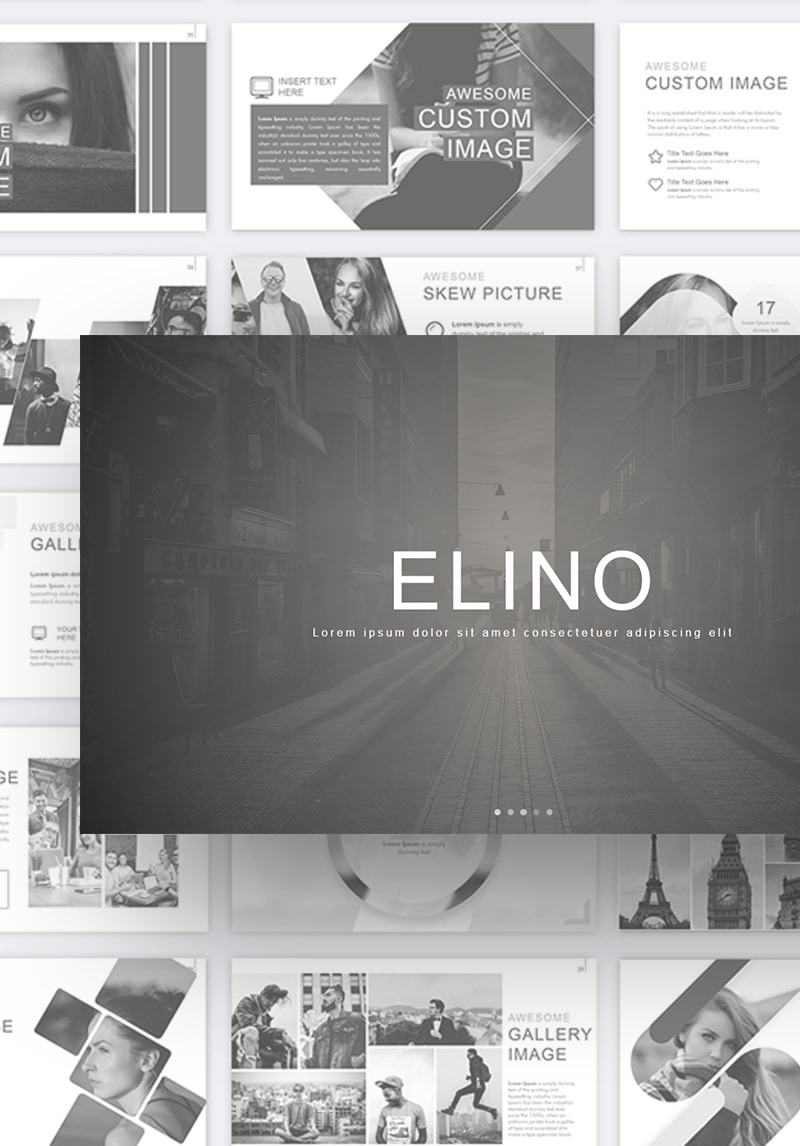 Elino PowerPoint Template #70724