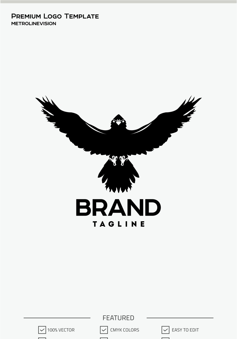 Crow Logo Template #70865