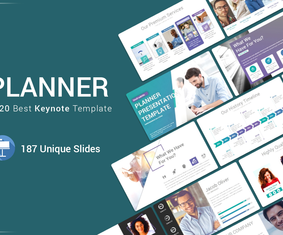 Planner Presentation Keynote Template #72049