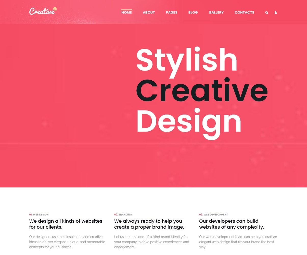 Creative - Web Design Studio Joomla Template #73806