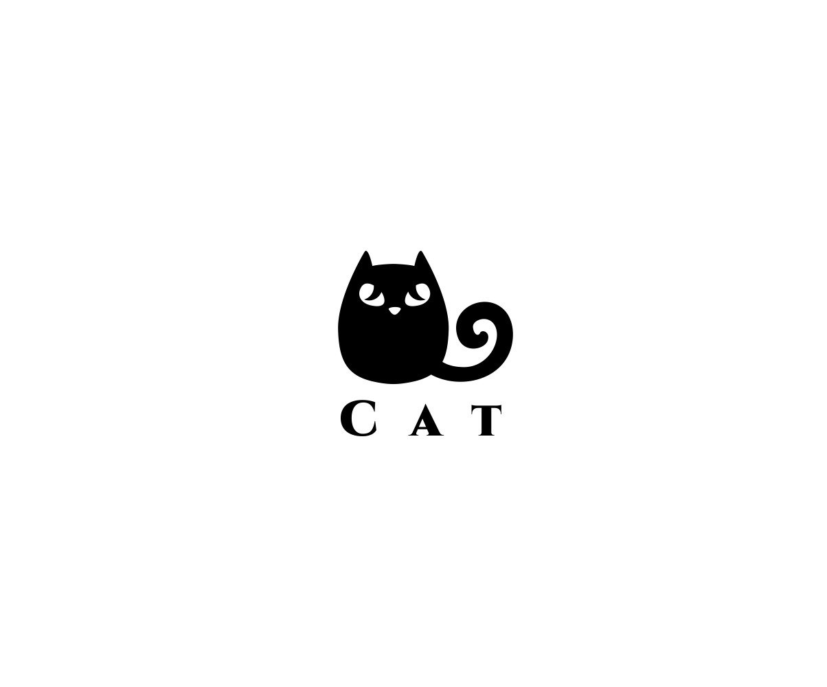 Cat Logo Template #74033