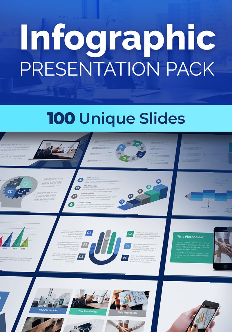 Infographic Presentation Pack PowerPoint Template #74757