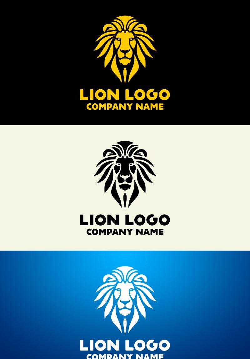 Lion Logo Template #75036