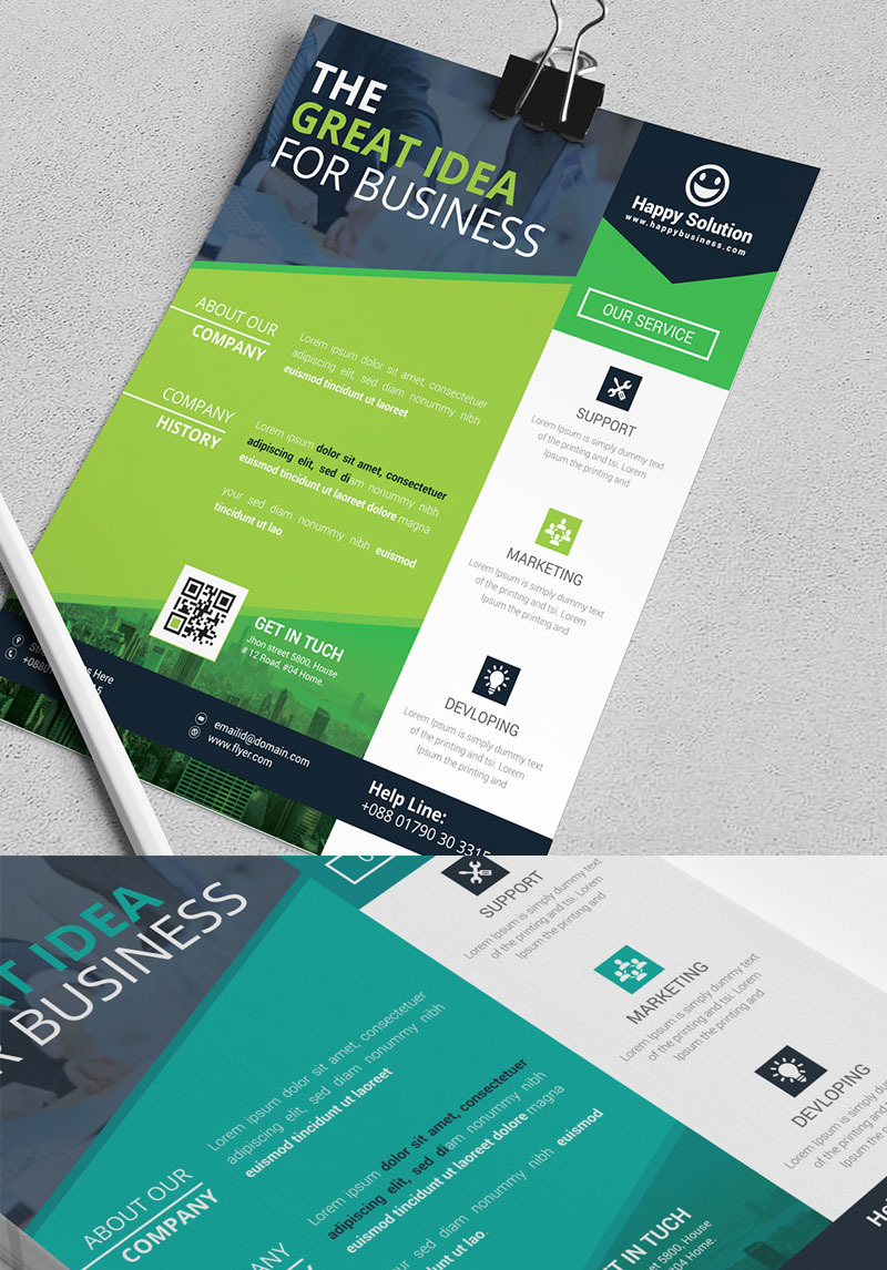 Creative And Modern Flyer Vol 16 Corporate Identity Template