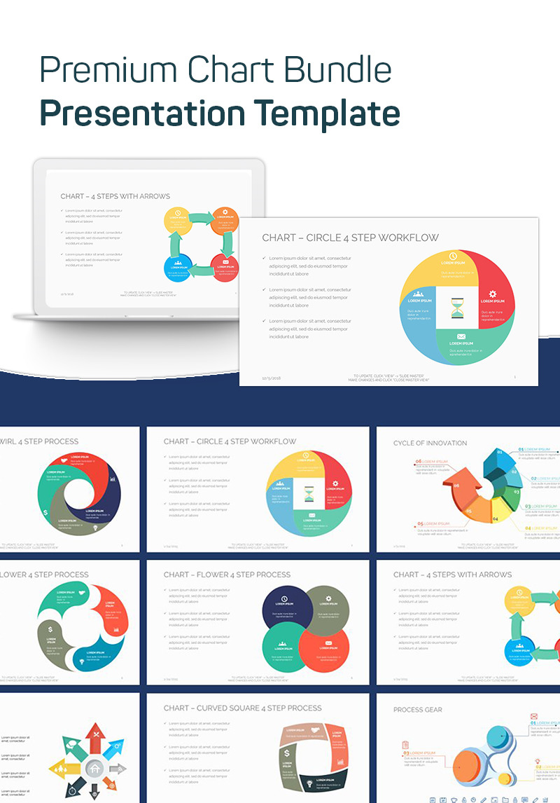 Premium Chart Bundle PowerPoint Template #75639