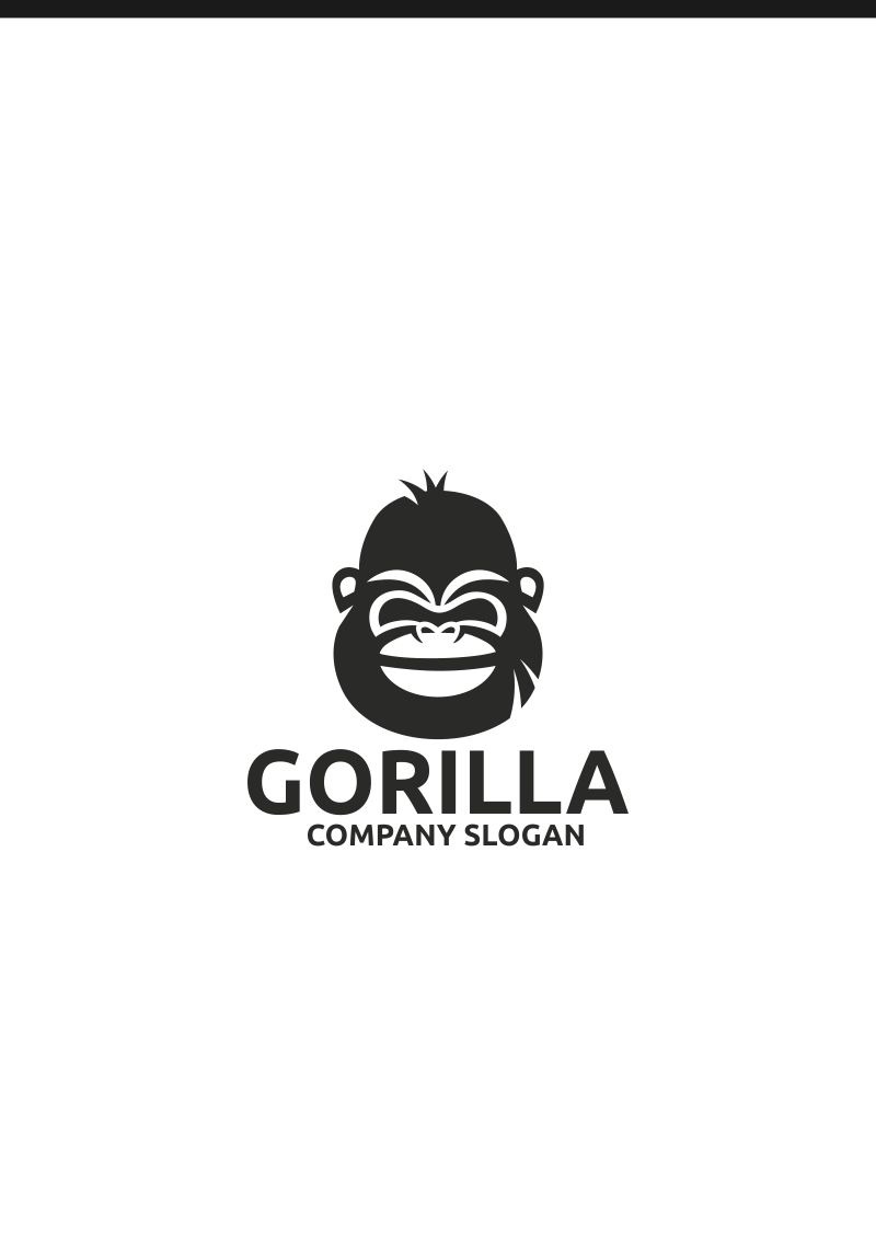 Gorilla Logo Template #75881
