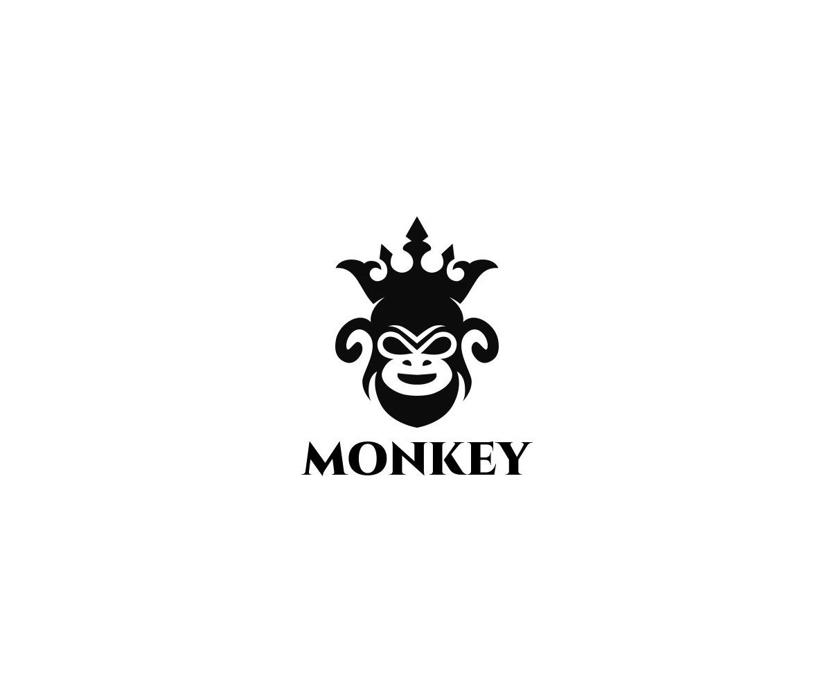 Monkey Logo Template #77174