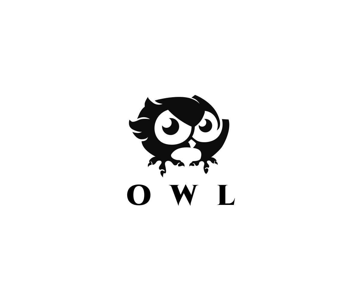 Angry Owl Logo Template #77328