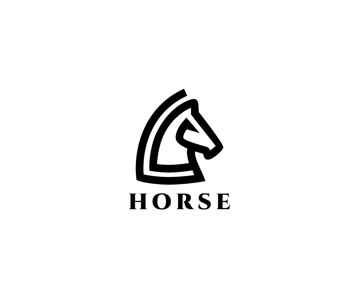 Horse Head Logo Template #78259