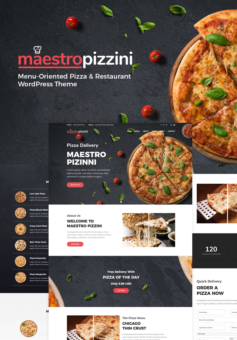 us restaurant menu