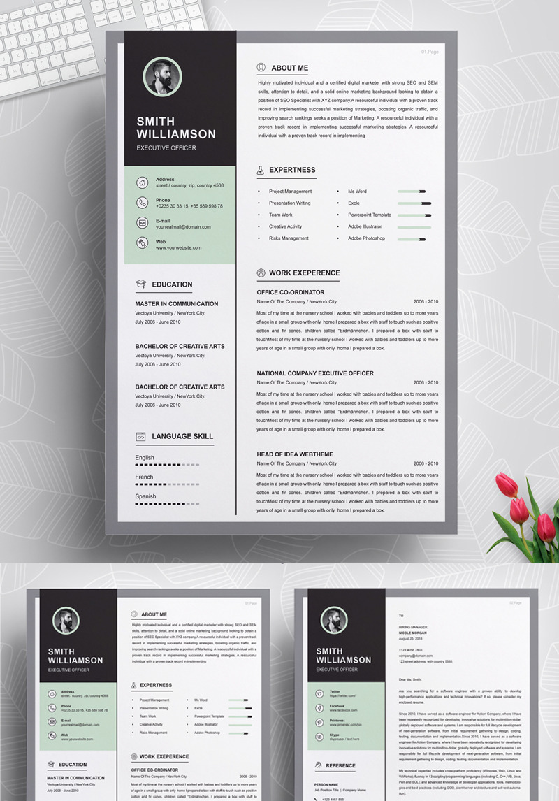 Smith Resume Template #78713