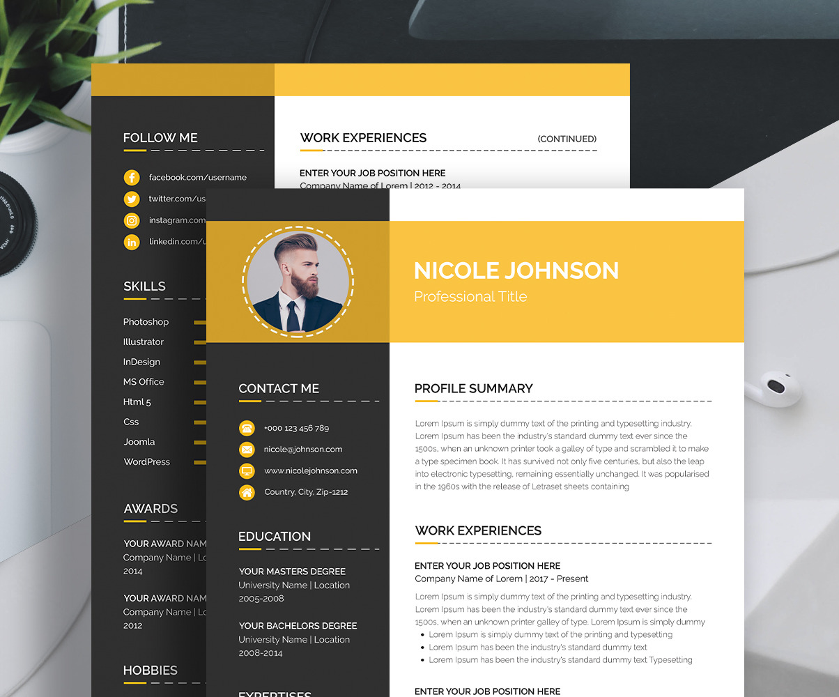 Smith Williamson Resume Template #78791 - TemplateMonster