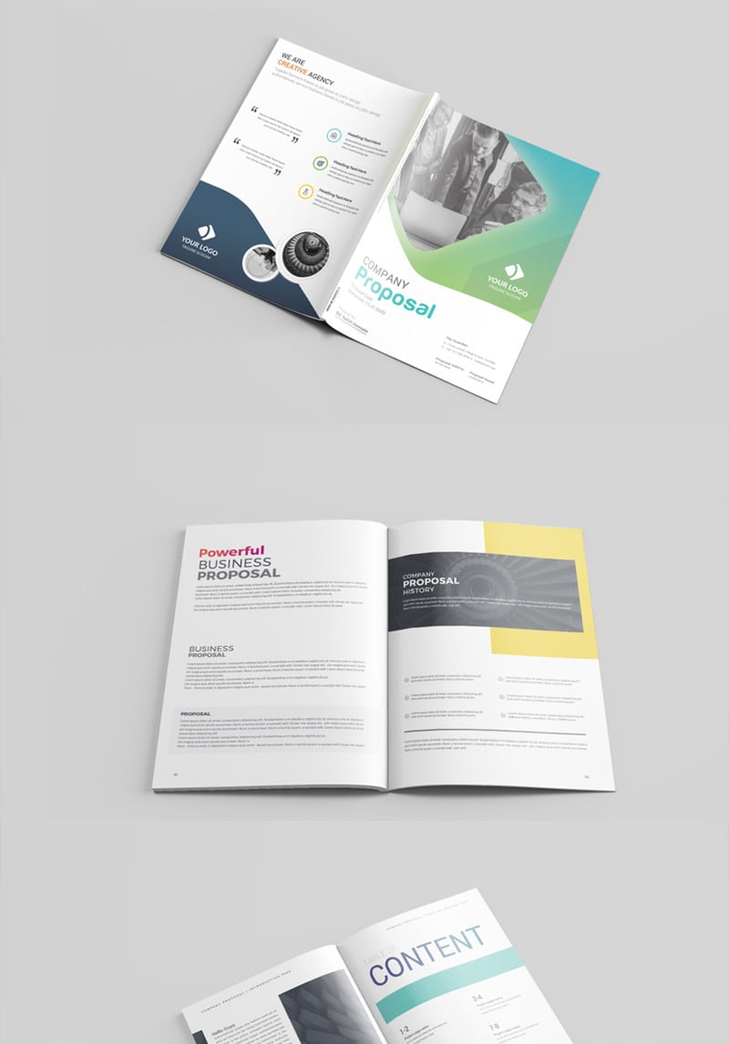 Company A Proposal Corporate Identity Template #79328