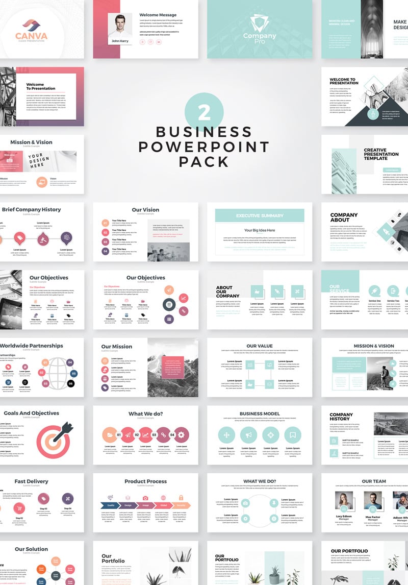 Canva - Business PowerPoint Template #79920