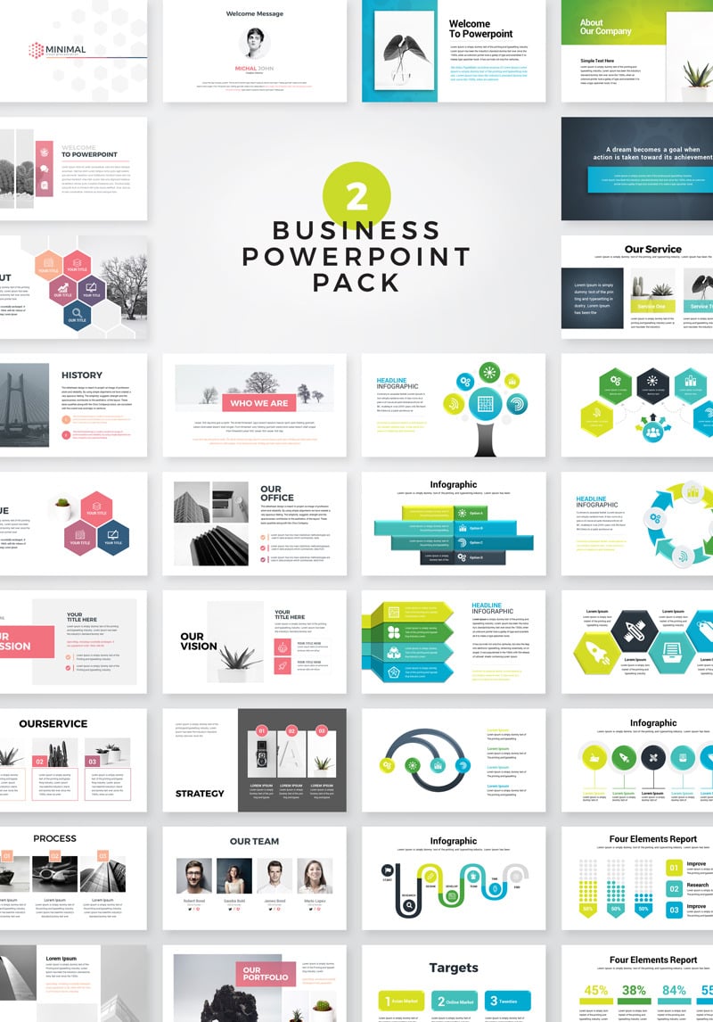 Multipro - Business PowerPoint Template #80212